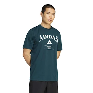 Tricou pentru bărbați adidas  Heritage Graphic Tee Aurora Ivy