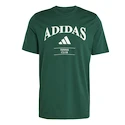 Tricou pentru bărbați adidas  Heritage Graphic Tee Green