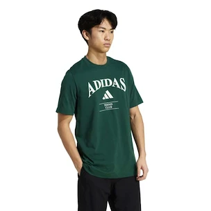 Tricou pentru bărbați adidas  Heritage Graphic Tee Green
