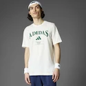 Tricou pentru bărbați adidas  Heritage Graphic Tee White