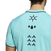 Tricou pentru bărbați adidas  Paris Freelift Polo Aqua