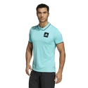 Tricou pentru bărbați adidas  Paris Freelift Polo Aqua