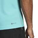 Tricou pentru bărbați adidas  Paris Freelift Polo Aqua