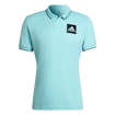 Tricou pentru bărbați adidas  Paris Freelift Polo Aqua XXL