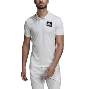 Tricou pentru bărbați adidas  Paris Freelift Polo White M