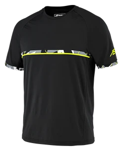 Tricou pentru bărbați Babolat  Aero Crew Neck Tee Men Black