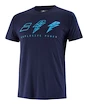 Tricou pentru bărbați Babolat  Drive Cotton Tee Blue M