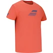 Tricou pentru bărbați Babolat  Exercise Big Flag Tee Men Hot Coral