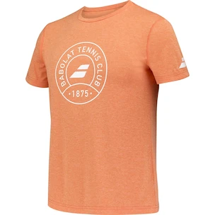 Tricou pentru bărbați Babolat  Exercise Graphic Tee Men Vibrant Orange