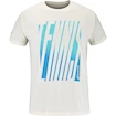 Tricou pentru bărbați Babolat  Exercise Message Tee Men Cannoli Cream