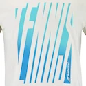 Tricou pentru bărbați Babolat  Exercise Message Tee Men Cannoli Cream