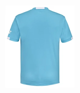 Tricou pentru bărbați Babolat  Play Crew Neck Tee Men Cyan Blue M