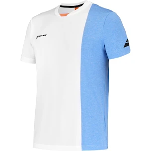 Tricou pentru bărbați Babolat  Play Crew Neck Tee Men White/Blue