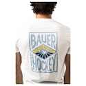Tricou pentru bărbați Bauer  Graphic Tee White