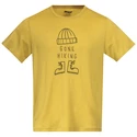 Tricou pentru bărbați Bergans  Graphic Wool Light Olive Green