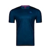 Tricou pentru bărbați BIDI BADU  Falou Tech Tee Dark Blue, Petrol XL