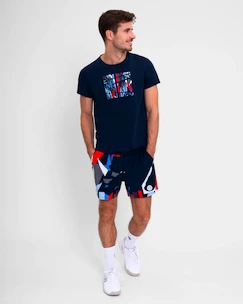 Tricou pentru bărbați BIDI BADU  New York 2024 Chill Tee Dark Blue/Red L