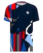 Tricou pentru bărbați BIDI BADU  New York 2024 Tee Dark Blue/Red