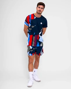 Tricou pentru bărbați BIDI BADU  New York 2024 Tee Dark Blue/Red