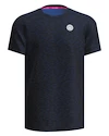 Tricou pentru bărbați BIDI BADU  Spike Crew Two Colored Tee Dark Grey/Blue