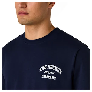 Tricou pentru bărbați CCM  Athleisure Tee Navy