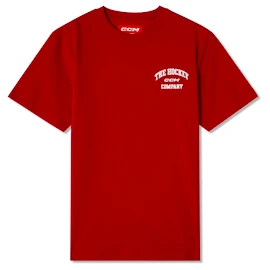 Tricou pentru bărbați CCM Athleisure Tee Red