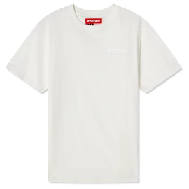 Tricou pentru bărbați CCM Casual Tee Blanc