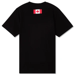 Tricou pentru bărbați CCM  Flag Tee Team CAN Black