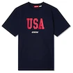 Tricou pentru bărbați CCM  Flag Tee Team USA Navy