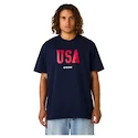 Tricou pentru bărbați CCM  Flag Tee Team USA Navy
