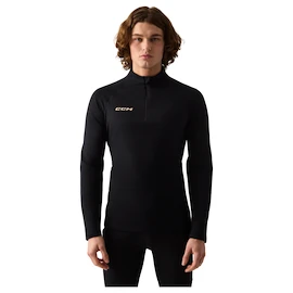Tricou pentru bărbați CCM Outdoor Thermal LS Shirt Black