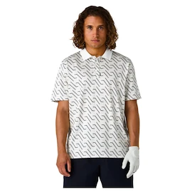 Tricou pentru bărbați CCM Polo Print Blanc