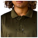 Tricou pentru bărbați CCM  Polo Print Khaki Green