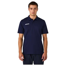 Tricou pentru bărbați CCM Team Polo Navy