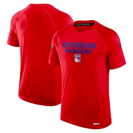 Tricou pentru bărbați Fanatics AP Rink Tech SS Tee New York Rangers