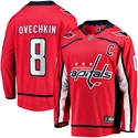 Tricou pentru bărbați Fanatics Breakaway Jersey NHL Washington Capitals Alexandr Ovečkin 08
