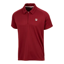 Tricou pentru bărbați Fila Polo Harry Cabernet