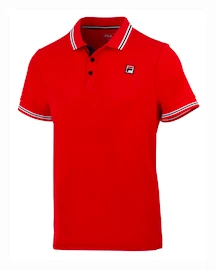Tricou pentru bărbați Fila Polo Piro Fila Red
