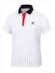 Tricou pentru bărbați Fila  Polo Stripes White/Stripes