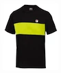 Tricou pentru bărbați Fila  T-Shirt Bosse Black/Evening Primrose M