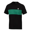 Tricou pentru bărbați Fila  T-Shirt Bosse Black/Green Jacket L