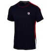 Tricou pentru bărbați Fila  T-Shirt Gabriel Navy/Fila Red  L