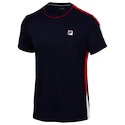 Tricou pentru bărbați Fila  T-Shirt Gabriel Navy/Fila Red  L