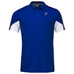 Tricou pentru bărbați Head  Club 22 Tech Polo Shirt Men Royal S