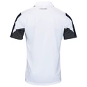 Tricou pentru bărbați Head  Club 22 Tech Polo Shirt Men White/Dark Blue
