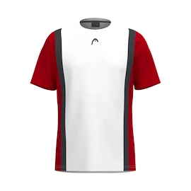 Tricou pentru bărbați Head CLUB 25 TECH T-Shirt Men Red/White
