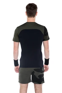Tricou pentru bărbați Hydrogen  Tech Camo Tee White/Military Green S