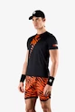 Tricou pentru bărbați Hydrogen  Tiger Tech Tee Black/Orange Tiger