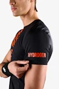Tricou pentru bărbați Hydrogen  Tiger Tech Tee Black/Orange Tiger