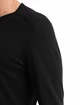 Tricou pentru bărbați Icebreaker  200 Oasis LS Crewe Black